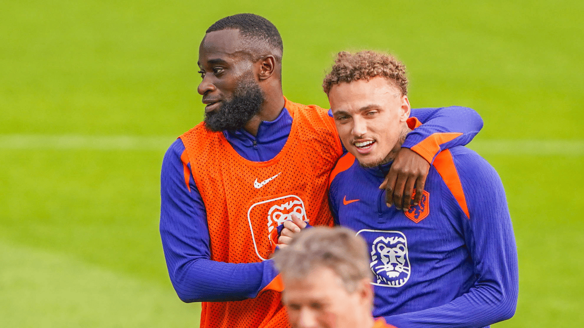 Lutsharel Geertruida en Noa Lang