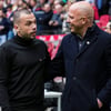 Arne Slot en John Heitinga treffen elkaar in de Eredivisie.