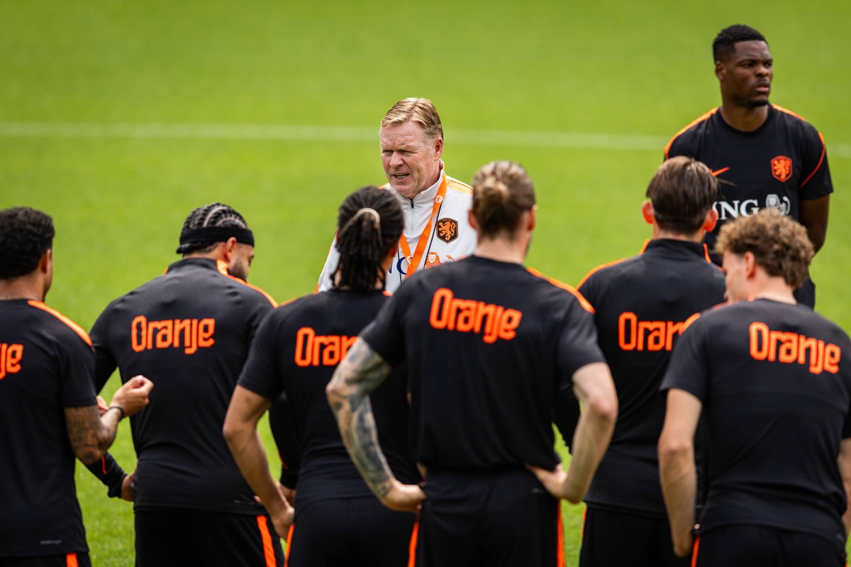 Ronald Koeman, bondscoach van het Nederlands elftal
