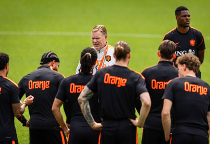 Ronald Koeman, bondscoach van het Nederlands elftal