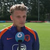 Sem Steijn voor de camera van Vandaag Inside
