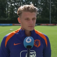 Sem Steijn voor de camera van Vandaag Inside