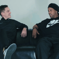 Ronaldinho onder de indruk van Patrick Kluivert