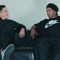 Ronaldinho onder de indruk van Patrick Kluivert