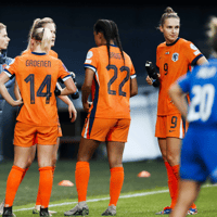 Andries Jonker, Oranje Leeuwinnen, Jackie Groenen, Esmee Brugts, Vivianne Miedema