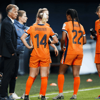 Andries Jonker, Oranje Leeuwinnen, Jackie Groenen, Esmee Brugts, Vivianne Miedema