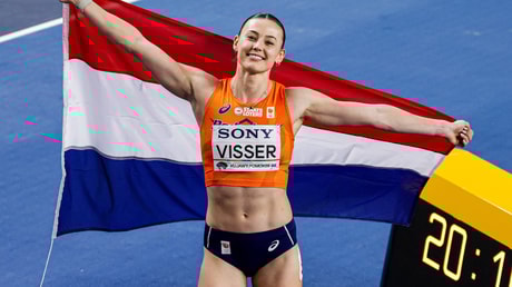 Vreugde bij Nadine Visser