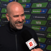 Peter Bosz voor de camera bij ESPN