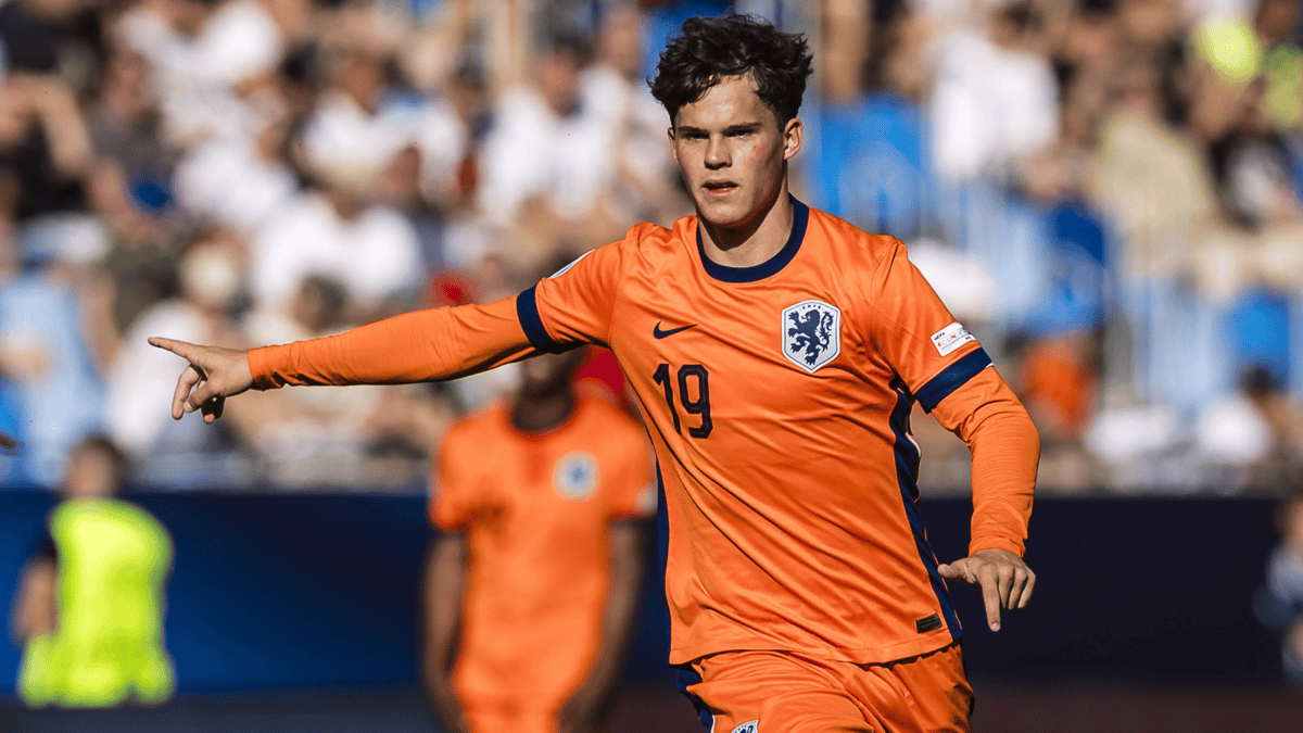 Thom van Bergen bij Jong Oranje