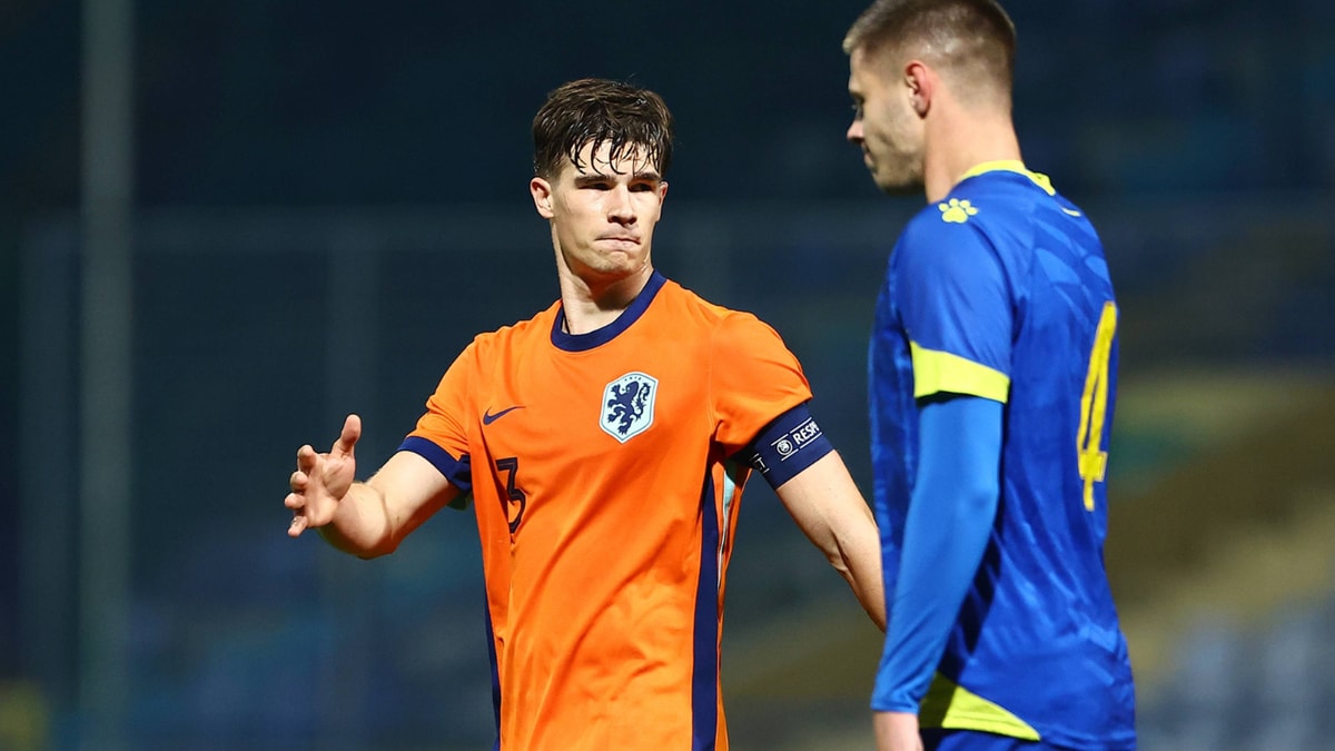 Wouter Goes bij Jong Oranje