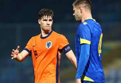 Wouter Goes bij Jong Oranje