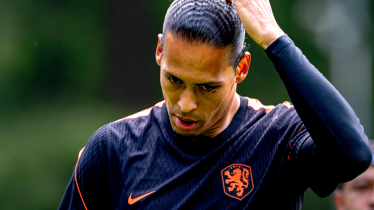Virgil van Dijk, verdediger en captain van het Nederlands elftal
