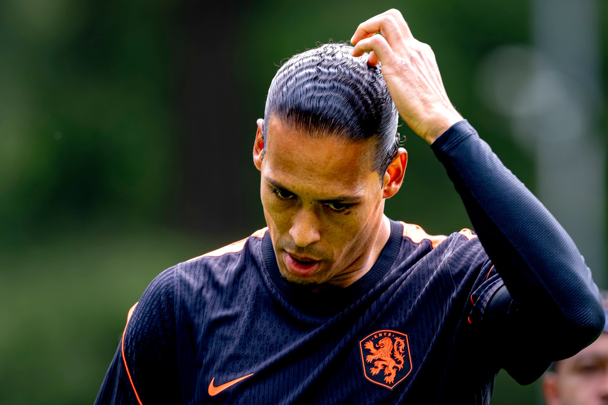 Virgil van Dijk, verdediger en captain van het Nederlands elftal