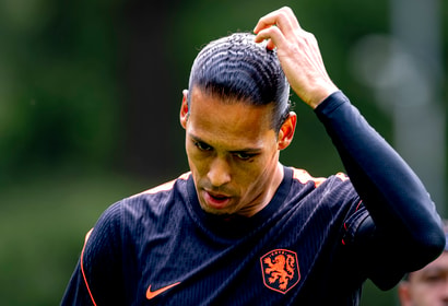 Virgil van Dijk, verdediger en captain van het Nederlands elftal