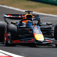 De RB21 van Max Verstappen