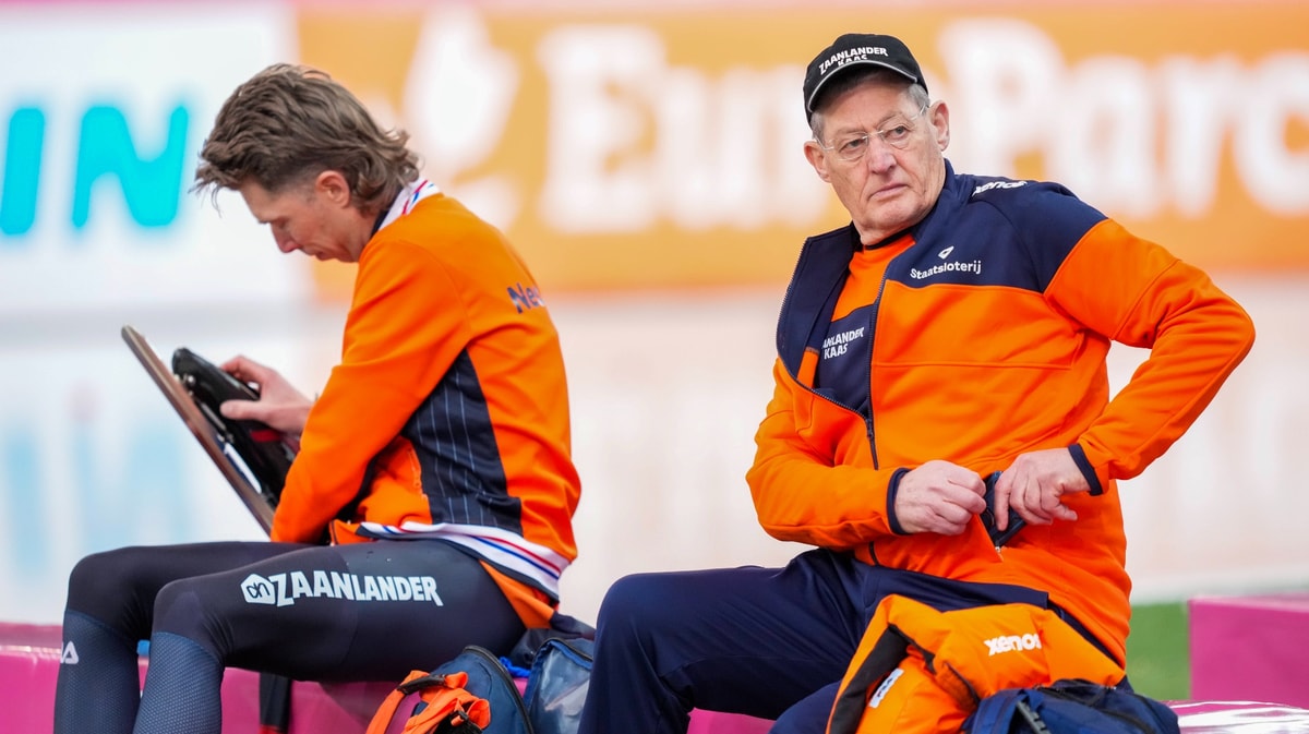 Jillert Anema (rechts) met Jorrit Bergsma