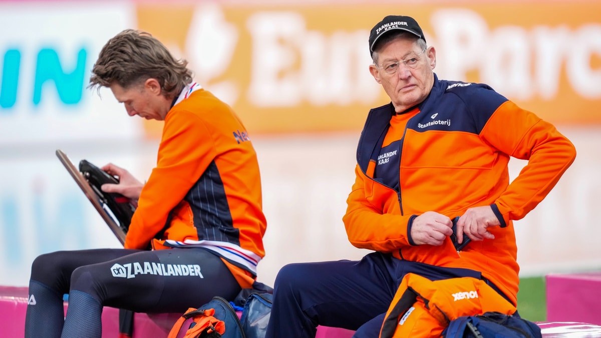 Jillert Anema (rechts) met Jorrit Bergsma