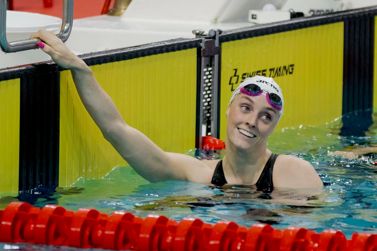 Marrit Steenbergen heeft op indrukwekkende wijze Europees goud veroverd op de 100 meter vrije slag.