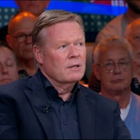 Ronald Koeman bij Studio Voetbal