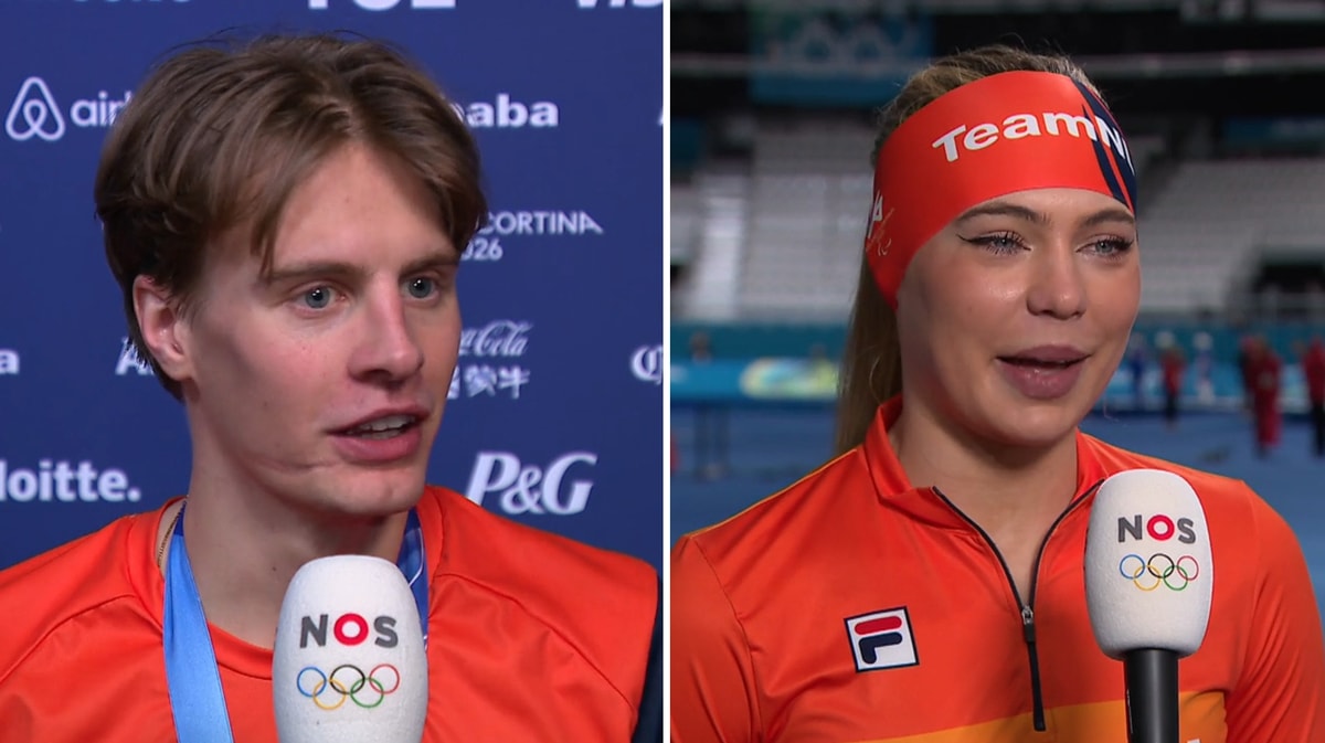 Jens van 't Wout en Jutta Leerdam