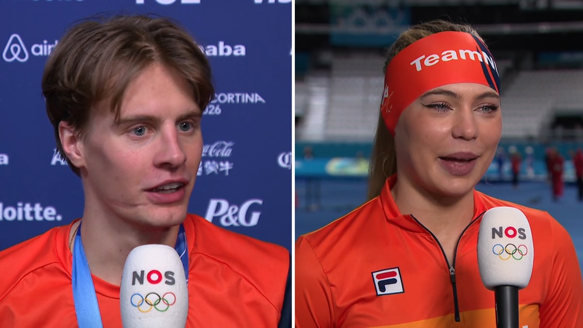 Jens van 't Wout en Jutta Leerdam