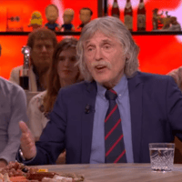 Johan Derksen bij Vandaag Inside Oranje op SBS 6