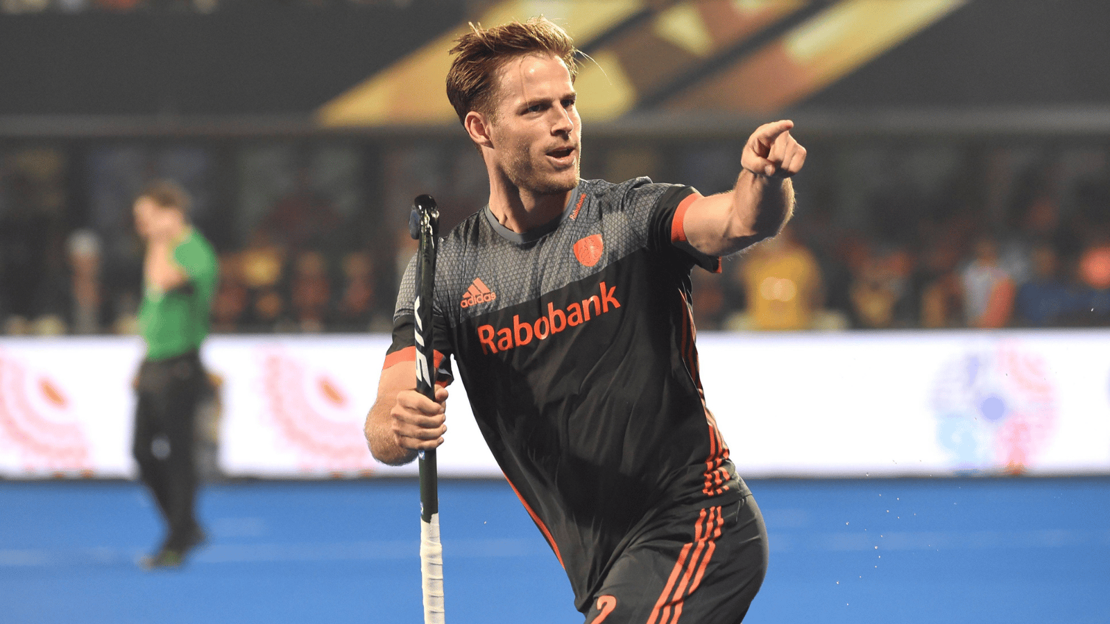 Jeroen Hertzberger scoort voor Oranje