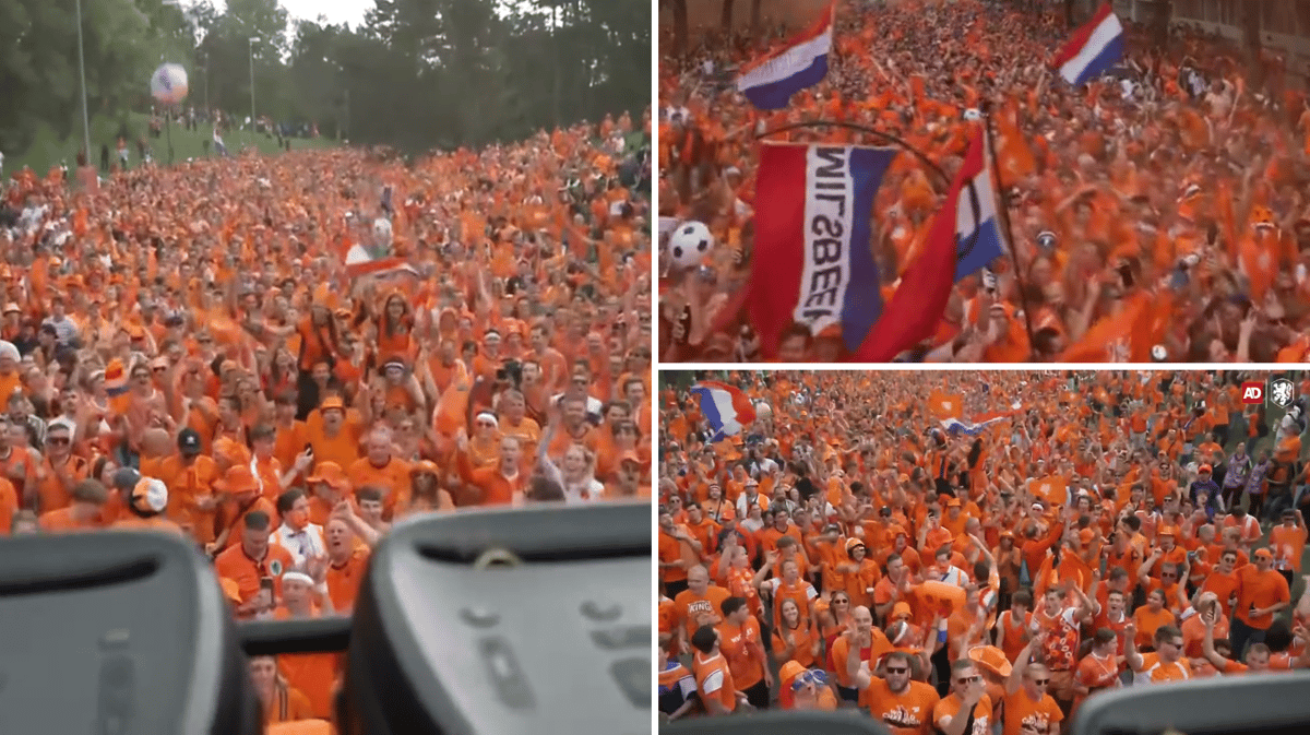 Oranjefans in München maken zich op voor Roemenië - Nederland