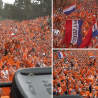 Oranjefans in München maken zich op voor Roemenië - Nederland
