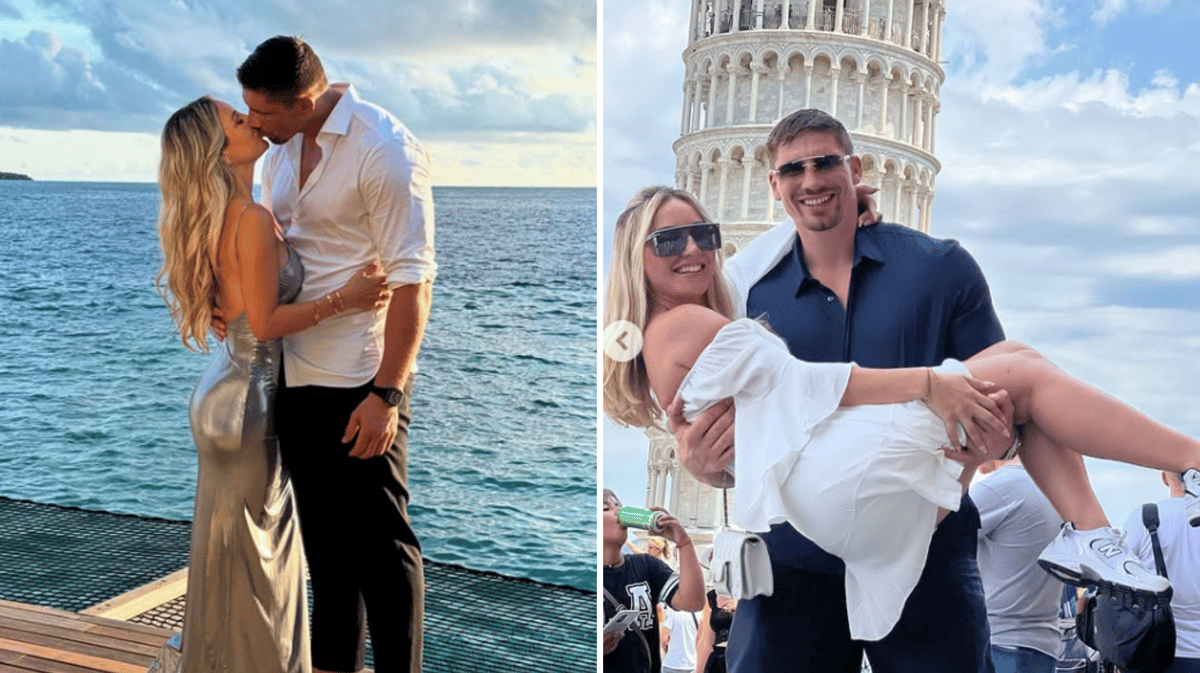 Rico Verhoeven heeft een relatie met Naomy van Beem