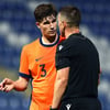 Wouter Goes baalt van het gelijkspel van Jong Oranje tegen Bosnië-Herzegovina