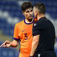 Wouter Goes baalt van het gelijkspel van Jong Oranje tegen Bosnië-Herzegovina