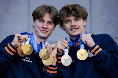 Jens (links) en Melle van 't Wout