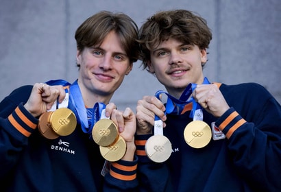 Jens (links) en Melle van 't Wout