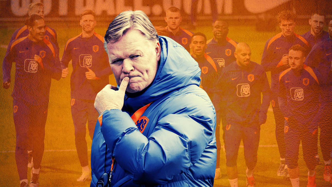 Ronald Koeman, bondscoach van het Nederlands elftal