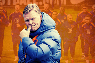 Ronald Koeman, bondscoach van het Nederlands elftal