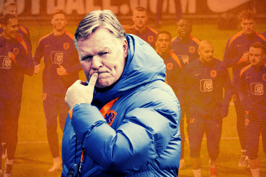 Ronald Koeman, bondscoach van het Nederlands elftal