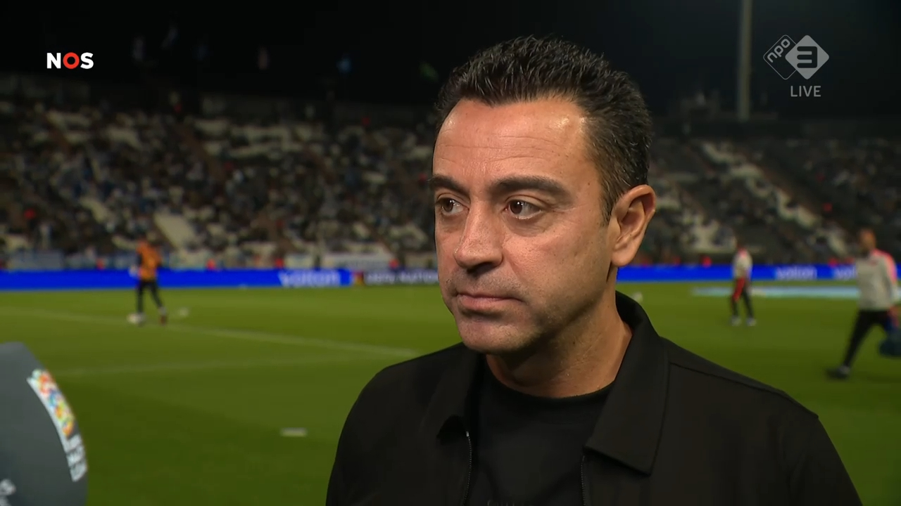 Xavi Hernández, bondscoach van het Nederlands elftal
