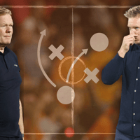 De opstelling van Nederland tegen Duitsland in de Nations League