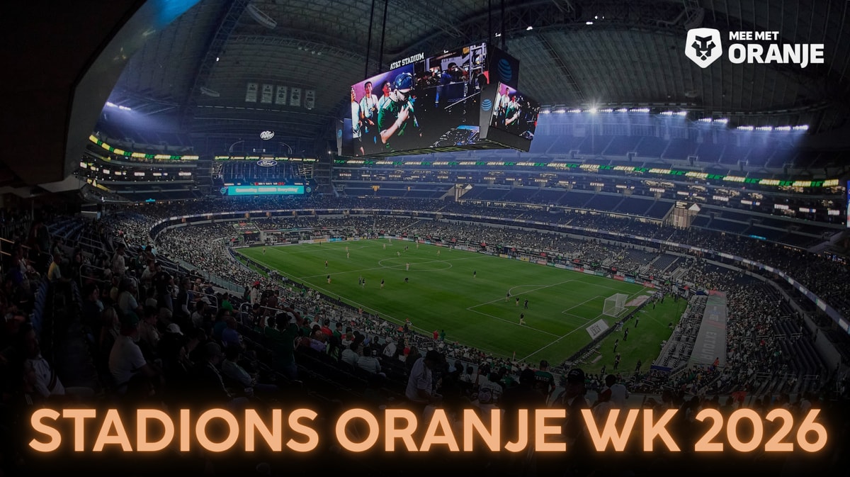 Het AT&T Stadium/Dallas Stadium, het decor van Nederland - Japan op WK 2026