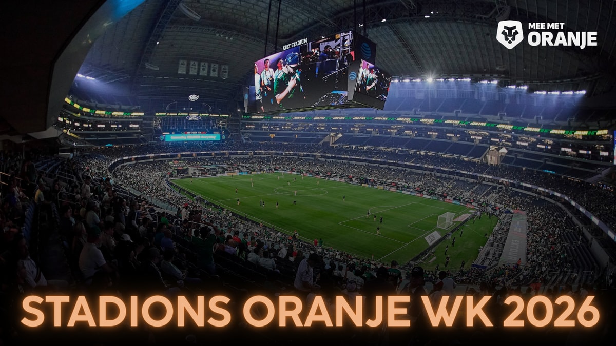 Het AT&T Stadium/Dallas Stadium, het decor van Nederland - Japan op WK 2026