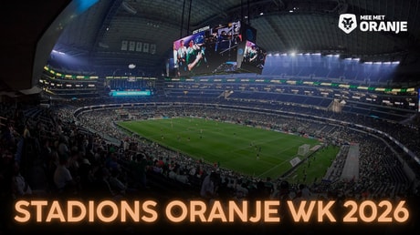 Het AT&T Stadium/Dallas Stadium, het decor van Nederland - Japan op WK 2026