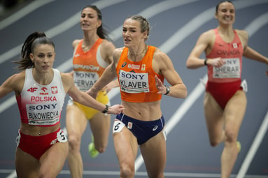 Lieke Klaver in actie