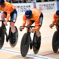 Harrie Lavreysen, Jeffrey Hoogland en Roy van den Berg pakken zevende wereldtitel