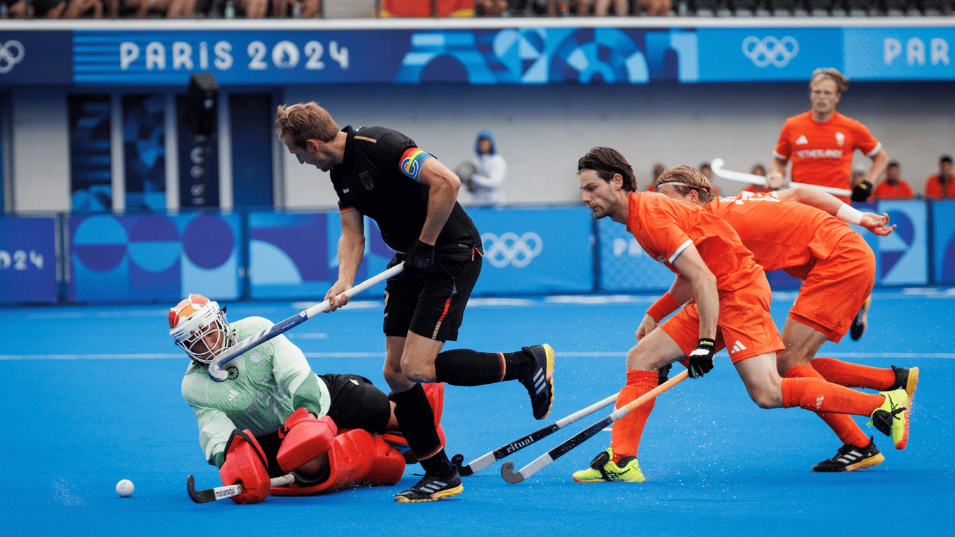 Nederland - Duitsland, hockey, Oranje, Olympische Spelen