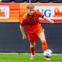 Mats Rots in actie voor Jong Oranje