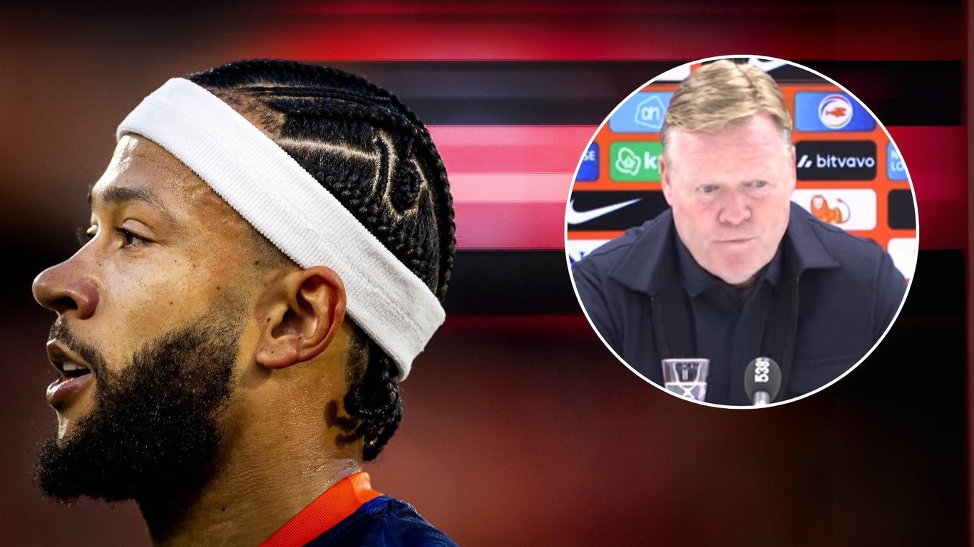 De haarband van Memphis Depay