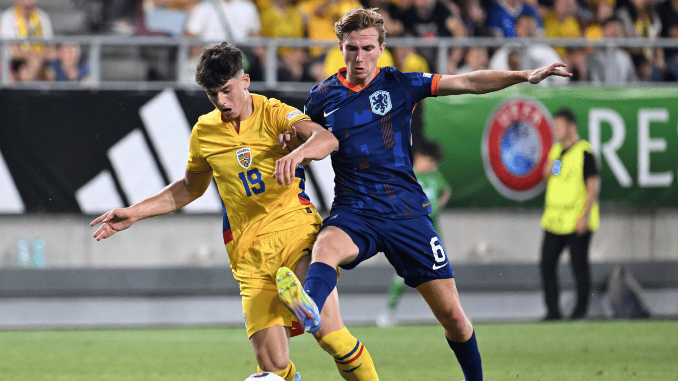 Tygo Land in actie voor Oranje O19