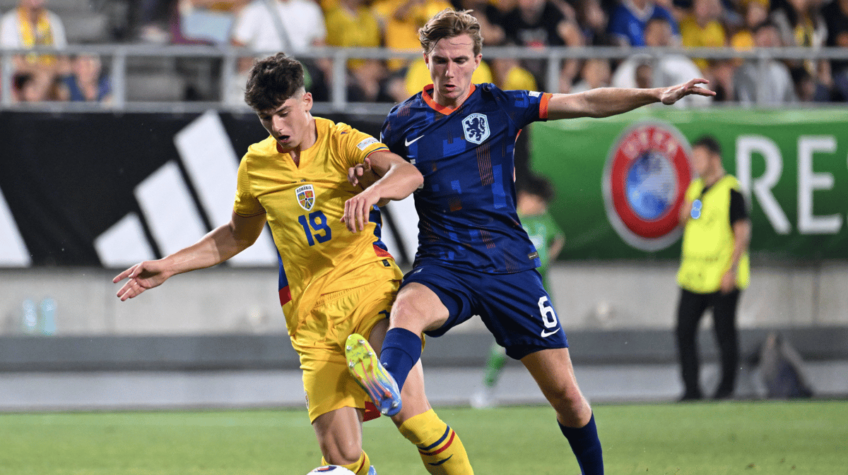 Tygo Land in actie voor Oranje O19