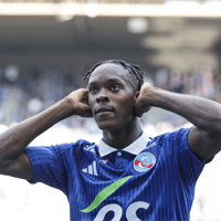 Emanuel Emegha scoort voor RC Strasbourg